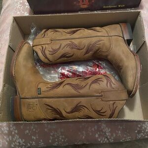 Brown Western Cowboy Boots